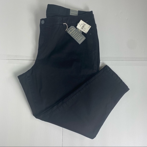 Wit & Wisdom Black “Ab” Solution Ankle Length Jeans - Picture 3 of 13